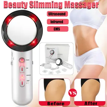 Ultrasound Cavitation EMS Body Slimming Massager Weight Loss Anti Cellulite Fat Burner Galvanic Infrared Ultrasonic Wave Therapy
Ultrasound Cavitation EMS Body Slimming Massager Weight Loss Anti Cellulite Fat Burner Galvanic Infrared Ultrasonic Wave Therapy