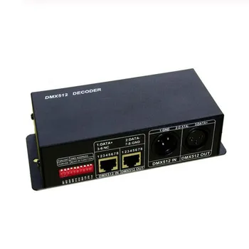 DMX512 4CH constant voltage, 4 CH common anode , RGBW controller for led lamp led strip WS-DMX-NET-K-4CH
DMX512 4CH constant voltage, 4 CH common anode , RGBW controller for led lamp led strip WS-DMX-NET-K-4CH