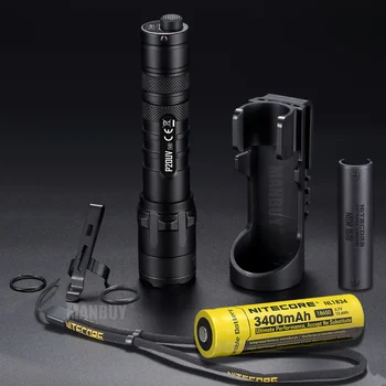 Nitecore P20UV-V2 320mW UV Beam CREE XP-L2 V6 LED 1000 Lumen Tactical Flashlight +18650 Rechargeable Battery for Hunting Camping
Nitecore P20UV-V2 320mW UV Beam CREE XP-L2 V6 LED 1000 Lumen Tactical Flashlight +18650 Rechargeable Battery for Hunting Camping