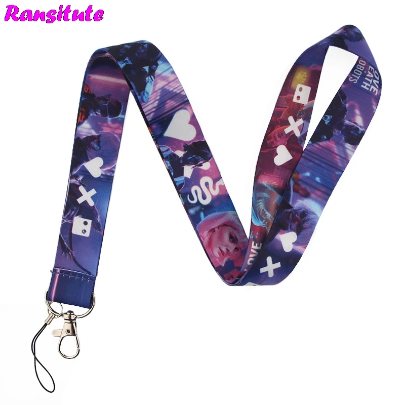 Ransitute R511 Love Death&Robots keys ID Card Gym Mobile Phone Straps USB badge Holder DIY Phone Hang Rope Lanyard
Ransitute R511 Love Death&Robots keys ID Card Gym Mobile Phone Straps USB badge Holder DIY Phone Hang Rope Lanyard