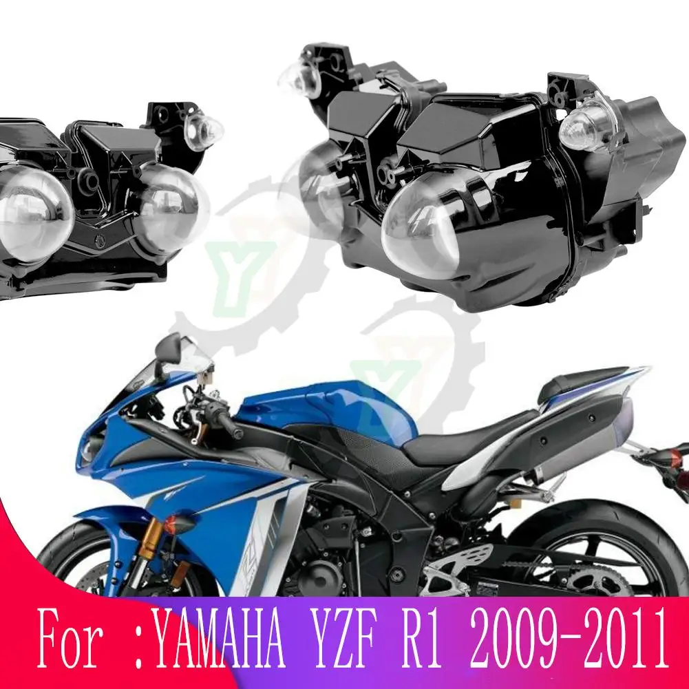 

09-11 Motorcycle Accessories Front Headlight Headlamp Head Light Lighting Lamp For YAMAHA YZF R1/YZFR1/YZF-R1 2009 2010 2011