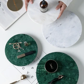 Nordic Luxury Marble Round Foot Cake Dessert Tray Modern Home Afternoon Tea Fruit Snack Plate Cosmetics Jewelry Display Stand
Nordic Luxury Marble Round Foot Cake Dessert Tray Modern Home Afternoon Tea Fruit Snack Plate Cosmetics Jewelry Display Stand