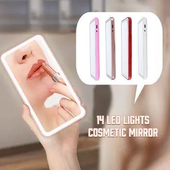 Portable Makeup Mirror USB Charging Cosmetic Mirror with Led Light for Tabletop Bathroom Travel Professional Lighted Mirror
Portable Makeup Mirror USB Charging Cosmetic Mirror with Led Light for Tabletop Bathroom Travel Professional Lighted Mirror
