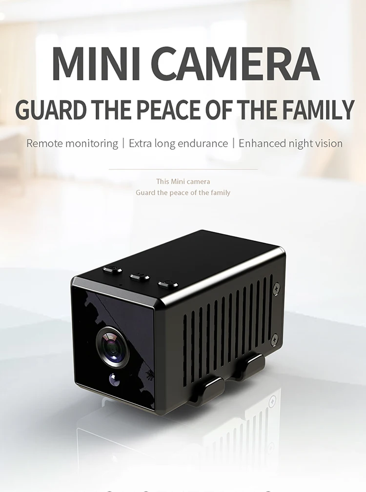 HD 1080p Мини Wi-Fi микро-камера ночного видения мини-камера с датчиком движения