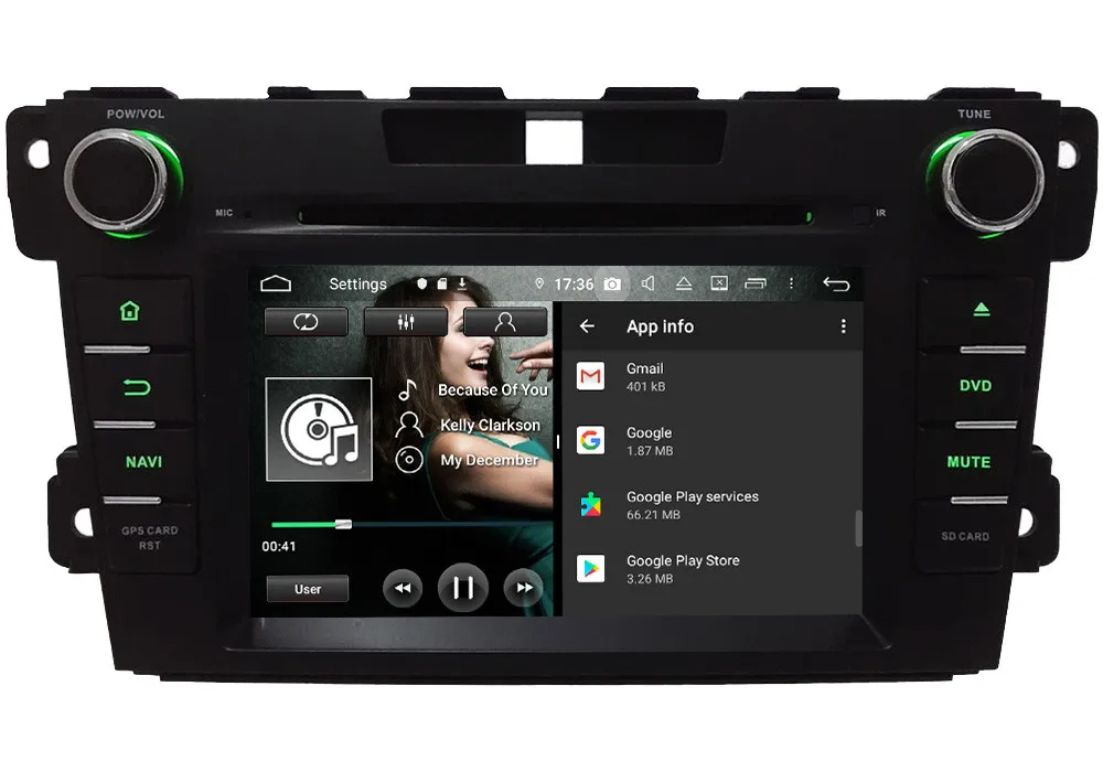 Sale Klyde 4G WIFI Android 9.0 Octa Core 4GB RAM 64GB ROM DSP BT Car DVD Multimedia Player Radio GPS Glonass For Mazda CX-7 2007-2015 7 Sale Klyde 4G WIFI Android 9.0 Octa Core 4GB RAM 64GB ROM DSP BT Car DVD Multimedia Player Radio GPS Glonass For Mazda CX-7 2007-2015 7