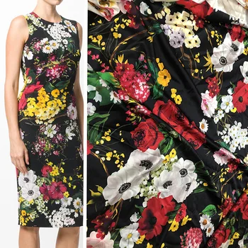 2YDS/Lot European and American Brands High Elegant Gorgeous Rich Flowers Digital printing Straight Spray Printed silk fabric
2YDS/Lot European and American Brands High Elegant Gorgeous Rich Flowers Digital printing Straight Spray Printed silk fabric