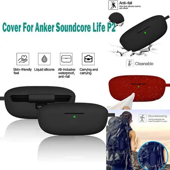Silicone Anti-fall Earphone Case Protective Cover For Anker Soundcore Life-P2 5.22
Silicone Anti-fall Earphone Case Protective Cover For Anker Soundcore Life-P2 5.22