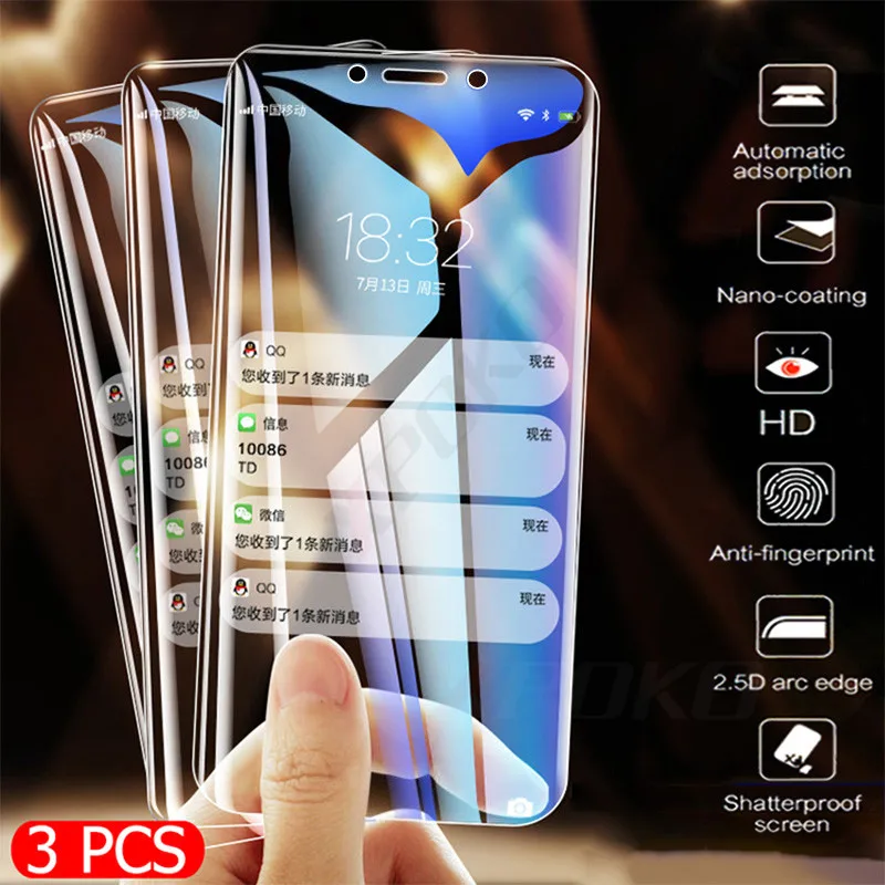 XPOKO 3Pcs Full Cover Tempered glass For Xiaomi Redmi Note 4 4X Global Version Screen Protector For Redmi 4X Note 4 Glass Film
XPOKO 3Pcs Full Cover Tempered glass For Xiaomi Redmi Note 4 4X Global Version Screen Protector For Redmi 4X Note 4 Glass Film