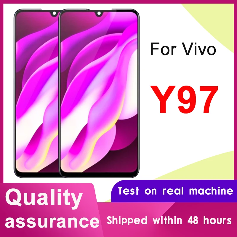 Сменный ЖК-дисплей 100% дюйма для Vivo Y97 модель V1813A V1813T 6 3 тестирование | Мобильные
