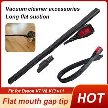 New Crevice Tool Attachment Flat Suction Nozzle with 58.5cm Flexible Rubber Hose for Dyson V7 V8 V10 V11 Vacuum Cleaners
New Crevice Tool Attachment Flat Suction Nozzle with 58.5cm Flexible Rubber Hose for Dyson V7 V8 V10 V11 Vacuum Cleaners