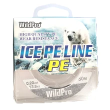 Ice Fishing Line 4X Braided 50m Cold Weather Super Strong Thin Wire Diameter PE Multifilament Winter Fishing Accessories Line
Ice Fishing Line 4X Braided 50m Cold Weather Super Strong Thin Wire Diameter PE Multifilament Winter Fishing Accessories Line