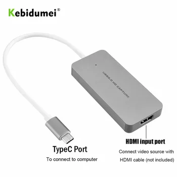 EZCAP 265C USB TypeC Video Capture Card HDMI to USB3.1 TV BOX Camcorder Game Live Streaming Recording Dongle For PS3 PS4 XBox
EZCAP 265C USB TypeC Video Capture Card HDMI to USB3.1 TV BOX Camcorder Game Live Streaming Recording Dongle For PS3 PS4 XBox