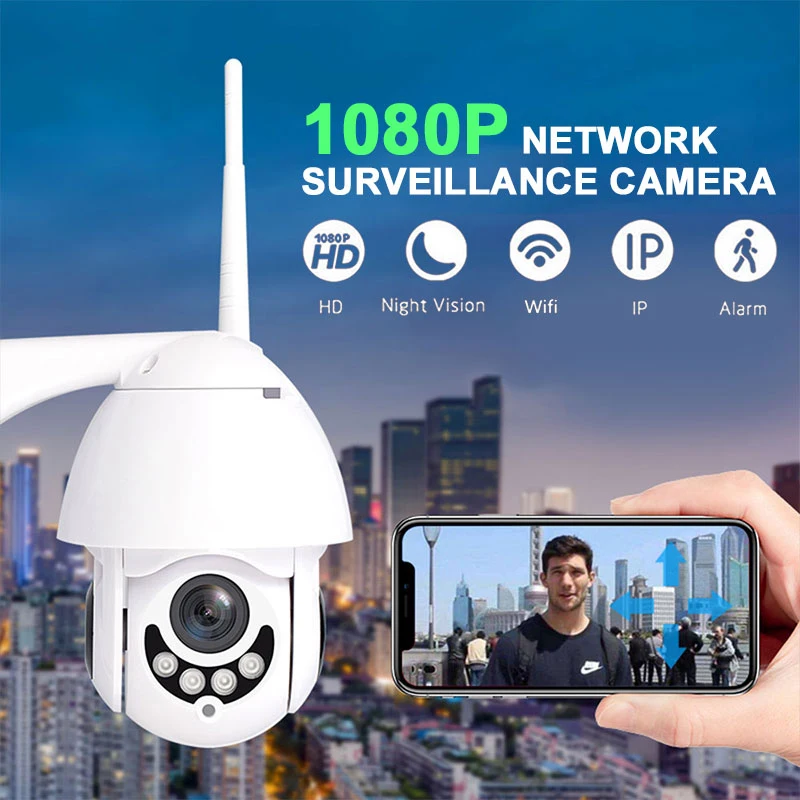 Dome IP camera Multifunctional outdoor Wireless WiFi Camera Infrared Night Vision Tracking Automatically Motion Detection camera
Dome IP camera Multifunctional outdoor Wireless WiFi Camera Infrared Night Vision Tracking Automatically Motion Detection camera