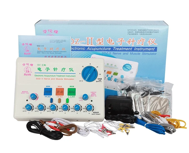 Hwato SDZ-II 6 Channels Outputs SDZ II Massager machine nerve and muscle stimulator massager 110-220V
Hwato SDZ-II 6 Channels Outputs SDZ II Massager machine nerve and muscle stimulator massager 110-220V