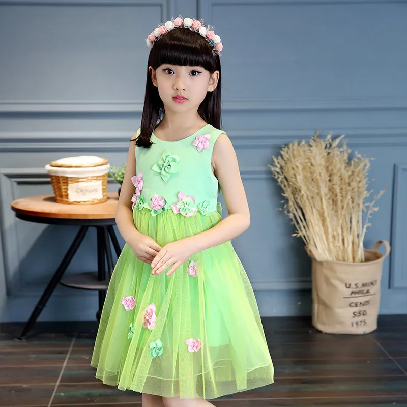 Women's Big Kid Mesh Dress Summer 2019 New Style Green CHILDREN'S DAY Dance Performance Clothing
Women's Big Kid Mesh Dress Summer 2019 New Style Green CHILDREN'S DAY Dance Performance Clothing