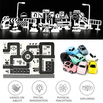 Kids Cars Toys With Play Mat Kids Car Play Set With 8 Cars Toys 18 Traffic Signs Educational Gift Toys For Boys Girls
Kids Cars Toys With Play Mat Kids Car Play Set With 8 Cars Toys 18 Traffic Signs Educational Gift Toys For Boys Girls