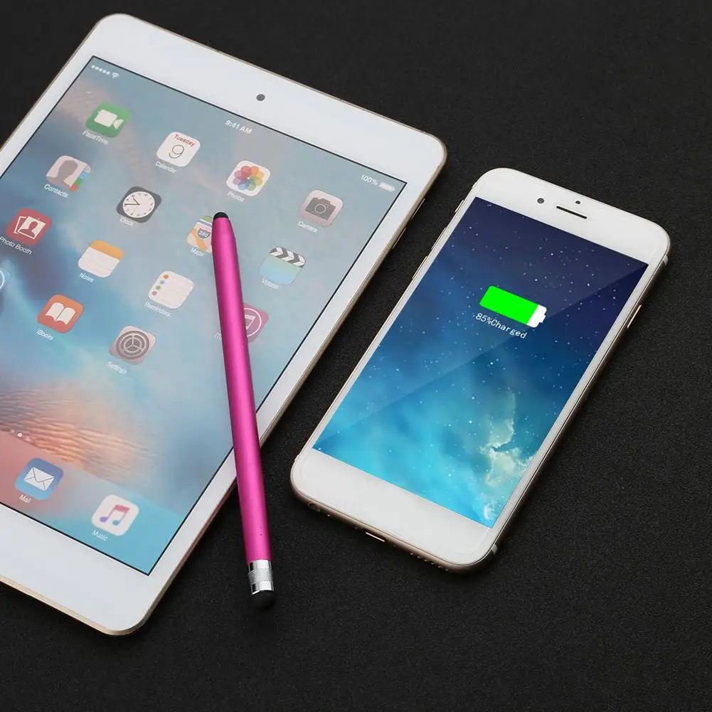 10 Colors Universal Round Dual Tips Capacitive Stylus Touch Screen Drawing Pen for Phone iPad Smart Phone Tablet PC Computer
10 Colors Universal Round Dual Tips Capacitive Stylus Touch Screen Drawing Pen for Phone iPad Smart Phone Tablet PC Computer