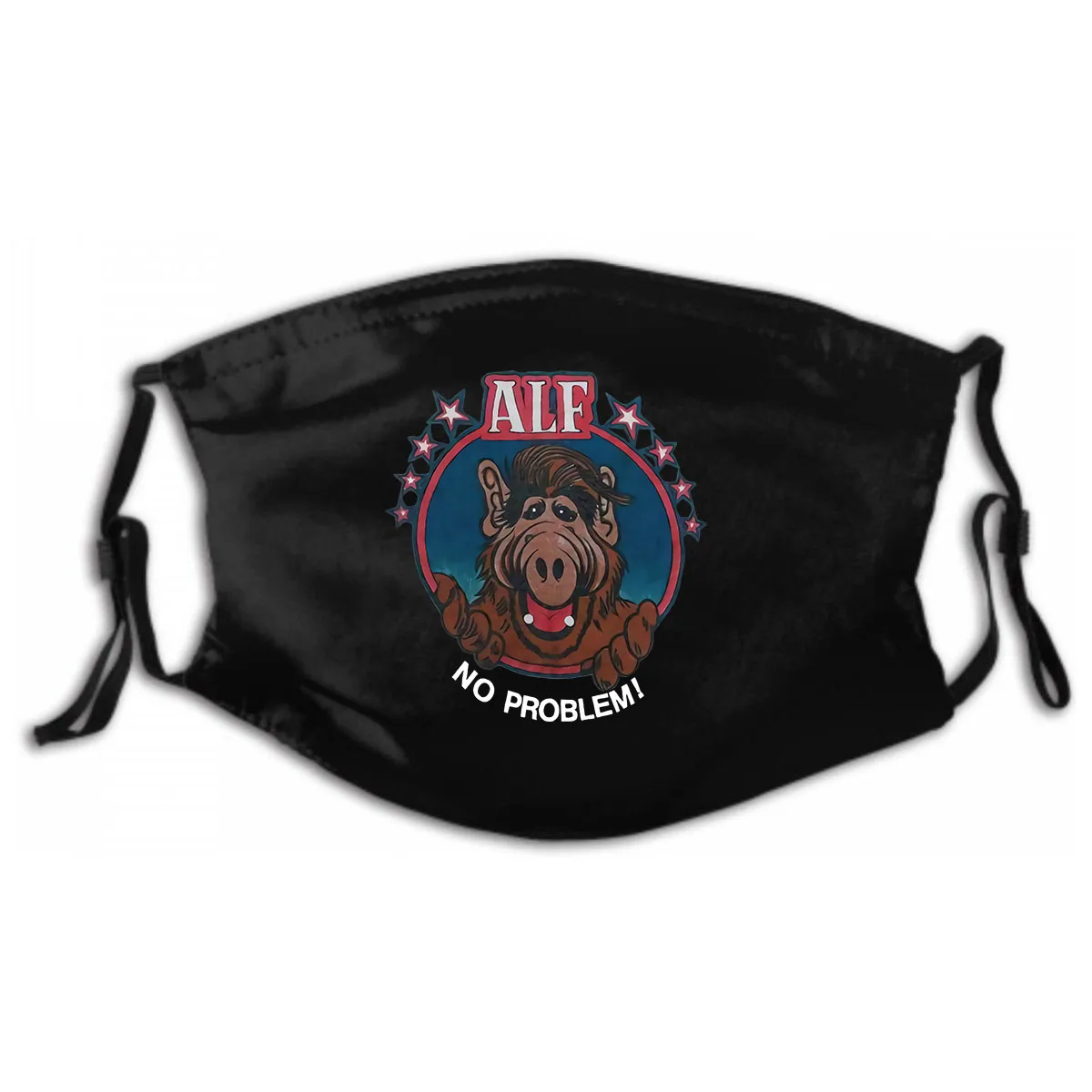 1986 Colorful Pattern Washable Reusable Alf Mask American Sitcom Mask with PM2.5 Filters 5 Layers of Protection for Unisex Black
1986 Colorful Pattern Washable Reusable Alf Mask American Sitcom Mask with PM2.5 Filters 5 Layers of Protection for Unisex Black