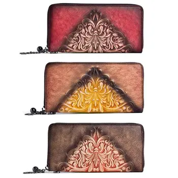 Women Ladies Leather Long Wallet Vintage Embossing Card Holder Phone Bag Wristlet Purse Handbag A2UA
Women Ladies Leather Long Wallet Vintage Embossing Card Holder Phone Bag Wristlet Purse Handbag A2UA