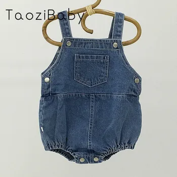 2020 Spring Baby Bodysuit Korean Baby Cute Pocket Cowboy Belt Pants Baby Fashion Pack Fart One-piece Bodysuit
2020 Spring Baby Bodysuit Korean Baby Cute Pocket Cowboy Belt Pants Baby Fashion Pack Fart One-piece Bodysuit