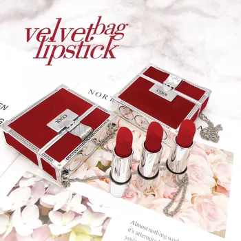 Douyin Deft Hot Selling coolbetty Light Luxury Velvet Chain Bag Velvet Textured Three Loaded Gift Box Lipstick
Douyin Deft Hot Selling coolbetty Light Luxury Velvet Chain Bag Velvet Textured Three Loaded Gift Box Lipstick