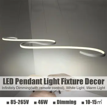 Remote Dimmable LED Pendant Light Aluminum Hallway Bedroom Pendant Lamp Fixture 46W 85-265V Indoor Lighting Office Home Decor
Remote Dimmable LED Pendant Light Aluminum Hallway Bedroom Pendant Lamp Fixture 46W 85-265V Indoor Lighting Office Home Decor