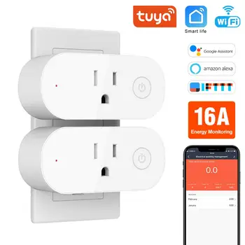 Wifi Smart Plug 16A Smart Home Socket Use Smart Life App for remote control Google Home Alexa Voice Controlled Tuya Smart Plug
Wifi Smart Plug 16A Smart Home Socket Use Smart Life App for remote control Google Home Alexa Voice Controlled Tuya Smart Plug