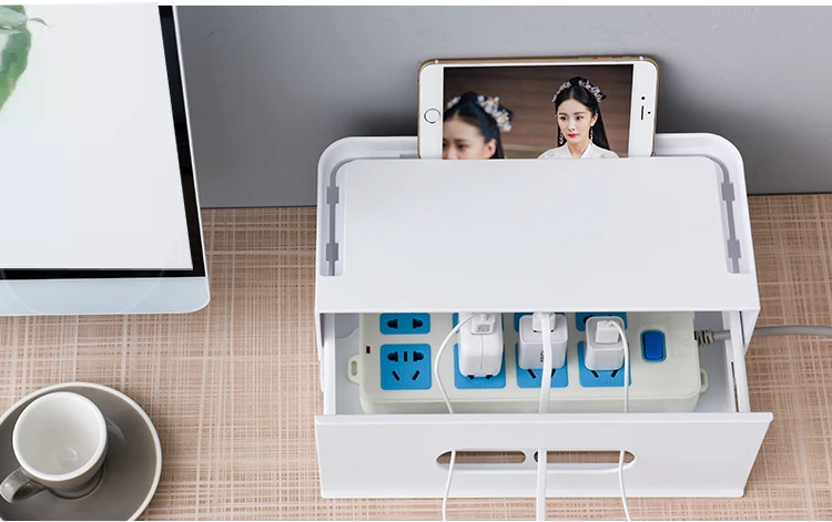 Double Layers Drawer Type WIFI Router Storage Box 25 Double Layers Drawer Type WIFI Router Storage Box 15