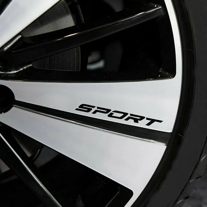4 Pcs/Set SPORT Typeface Style Sticker Car Motorcycle Wheel Rims Stickers Racing Hub Decal Exterior Decoration Accessories
4 Pcs/Set SPORT Typeface Style Sticker Car Motorcycle Wheel Rims Stickers Racing Hub Decal Exterior Decoration Accessories