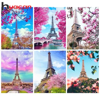 Huacan 5D DIY Diamond Painting Kit Eiffel Tower Full Square/Round Diamond Embroidery Mosaic Landscape Tree Decorations Home
Huacan 5D DIY Diamond Painting Kit Eiffel Tower Full Square/Round Diamond Embroidery Mosaic Landscape Tree Decorations Home