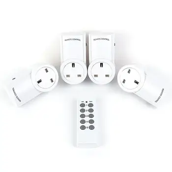 Wireless Remote Switch Socket White Remote Control Socket A Convenient Wireless Power Socket For Home Office Accessories
Wireless Remote Switch Socket White Remote Control Socket A Convenient Wireless Power Socket For Home Office Accessories