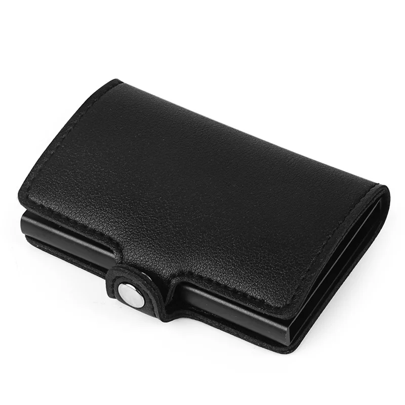 Foreign Trade RFID Antimagnetic Wallet Automatic Elastic-Card Credit Card Case Pu Metal Aluminum Box Wallet Customizable
Foreign Trade RFID Antimagnetic Wallet Automatic Elastic-Card Credit Card Case Pu Metal Aluminum Box Wallet Customizable
