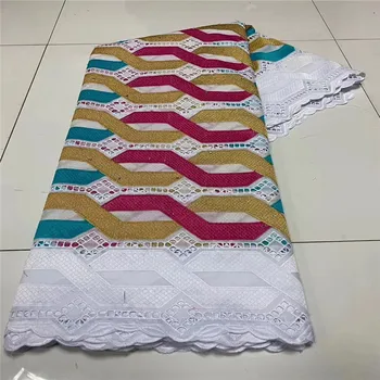 5 Yards African Swiss Voile Lace Fabric Embroidery Lace High Quality African Dry Cotton Lace Fabric For Wedding 3L101103
5 Yards African Swiss Voile Lace Fabric Embroidery Lace High Quality African Dry Cotton Lace Fabric For Wedding 3L101103