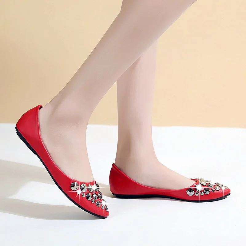 2019 Spring New Style Shoes Europe And America Diamond Set Pointed-Toe Flat Top Shoes Retro Low-Cut WOMEN'S Shoes
2019 Spring New Style Shoes Europe And America Diamond Set Pointed-Toe Flat Top Shoes Retro Low-Cut WOMEN'S Shoes