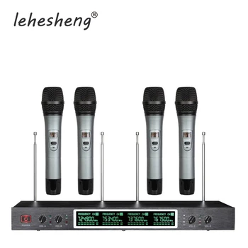 Professional 4 Channels Wireless Microphone KTV Microphones For Personal Use Karaoke Wedding Party Mic System U-403 
Professional 4 Channels Wireless Microphone KTV Microphones For Personal Use Karaoke Wedding Party Mic System U-403