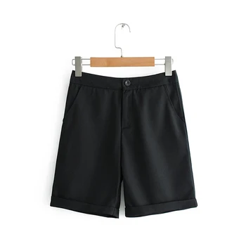 VomVoa 2020 spring new high waist was thin suit casual OL temperament straight five points pants female 1065
VomVoa 2020 spring new high waist was thin suit casual OL temperament straight five points pants female 1065
