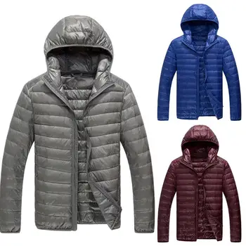 2019 Jacket Men Ultralight Duck Down Hooded Jacket Warm Jacket Portable Package Men Jacket
2019 Jacket Men Ultralight Duck Down Hooded Jacket Warm Jacket Portable Package Men Jacket