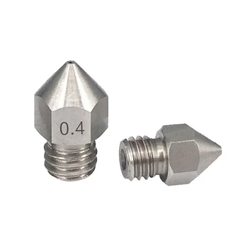 Extruder nozzles 0.4mm Thread For 3D Printer 1.75mm Printing Set Replacement Stainless Steel
Extruder nozzles 0.4mm Thread For 3D Printer 1.75mm Printing Set Replacement Stainless Steel