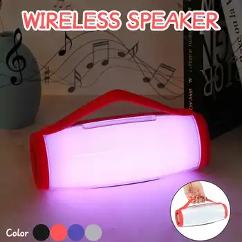 Mini Portable bluetooth Wireless Speaker Colorful LED Light FM Radio TF Card Dual Drivers Stereo Subwoofer with Mic
Mini Portable bluetooth Wireless Speaker Colorful LED Light FM Radio TF Card Dual Drivers Stereo Subwoofer with Mic