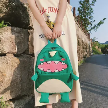 Cute dinosaur Women Character Canvas Color Capacity Student Travel Couple Bag Multi-Function Bagpack Ladies School Backpack
Cute dinosaur Women Character Canvas Color Capacity Student Travel Couple Bag Multi-Function Bagpack Ladies School Backpack