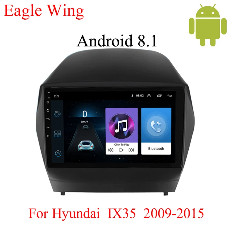 Android 8.1 car multimedia dvd player for Hyundai IX35 2009-2015 navigation and gps with car radio video playback HD free map
Android 8.1 car multimedia dvd player for Hyundai IX35 2009-2015 navigation and gps with car radio video playback HD free map