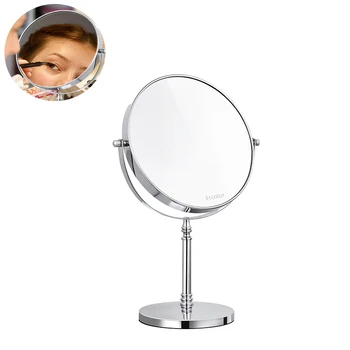 Frcolor 8 Inch 10X Magnifying Double-sided Tabletop Round Makeup Cosmetic Mirror with 360 Degree Rotation with Cleaning Cloth
Frcolor 8 Inch 10X Magnifying Double-sided Tabletop Round Makeup Cosmetic Mirror with 360 Degree Rotation with Cleaning Cloth
