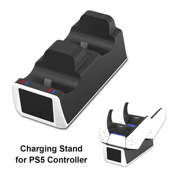 Dual USB C Fast Charger for PS5 Wireless Controller Charging Dock Station With LED Indicator for PlayStation 5 Joystick Gamepad
Dual USB C Fast Charger for PS5 Wireless Controller Charging Dock Station With LED Indicator for PlayStation 5 Joystick Gamepad