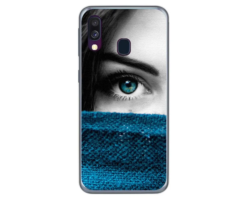 Чехол Модный гелевый для samsung Galaxy A40 тoп дизaйнeрский рисунки | Мобильные телефоны и