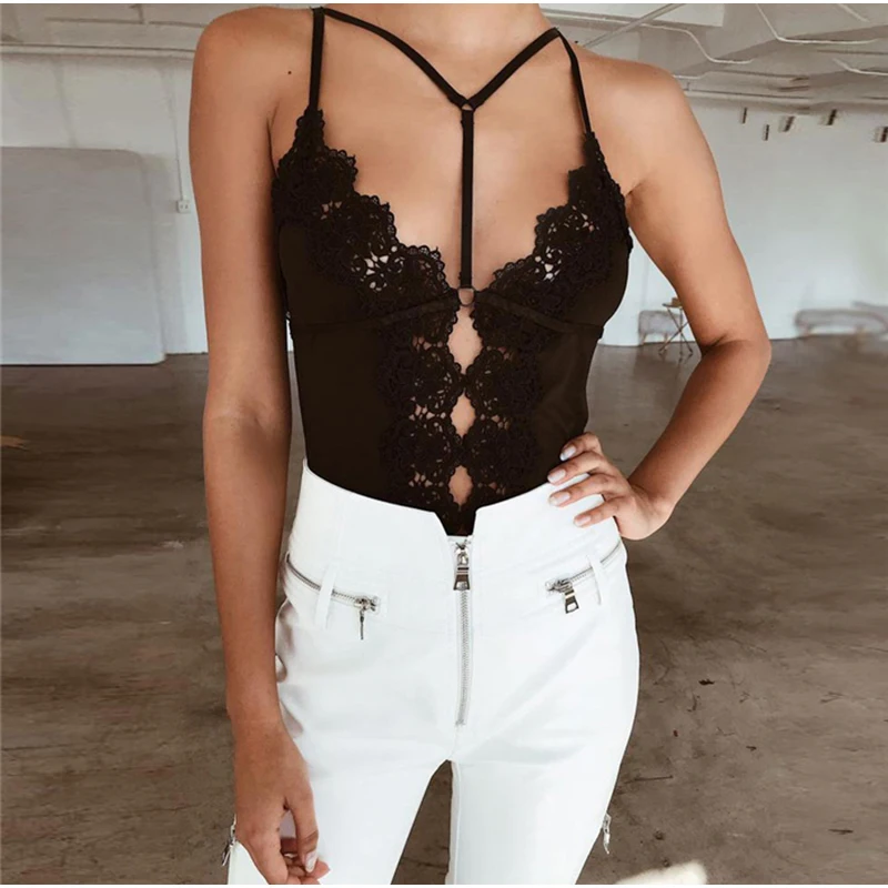 NewAsia Sexy Bodysuit Women 2019 Summer Floral Embroidery Hollow Out Lace Bodysuit White Cut Out See Through Mesh Bodysuit Black
NewAsia Sexy Bodysuit Women 2019 Summer Floral Embroidery Hollow Out Lace Bodysuit White Cut Out See Through Mesh Bodysuit Black