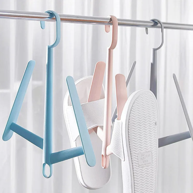 1Pc Four Colors Multi-Function Shelf Balcony Shoe Drying Rack Wind-proof Stackable Shoes Hanging Hook Organizer JJJSN11549
1Pc Four Colors Multi-Function Shelf Balcony Shoe Drying Rack Wind-proof Stackable Shoes Hanging Hook Organizer JJJSN11549