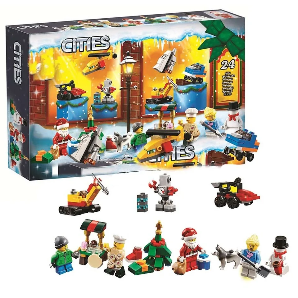 342pcs Christmas DIY Advent Calendar 11012 Model Building Blocks Toys Bricks Compatible Legoinglys Christmas gift
342pcs Christmas DIY Advent Calendar 11012 Model Building Blocks Toys Bricks Compatible Legoinglys Christmas gift