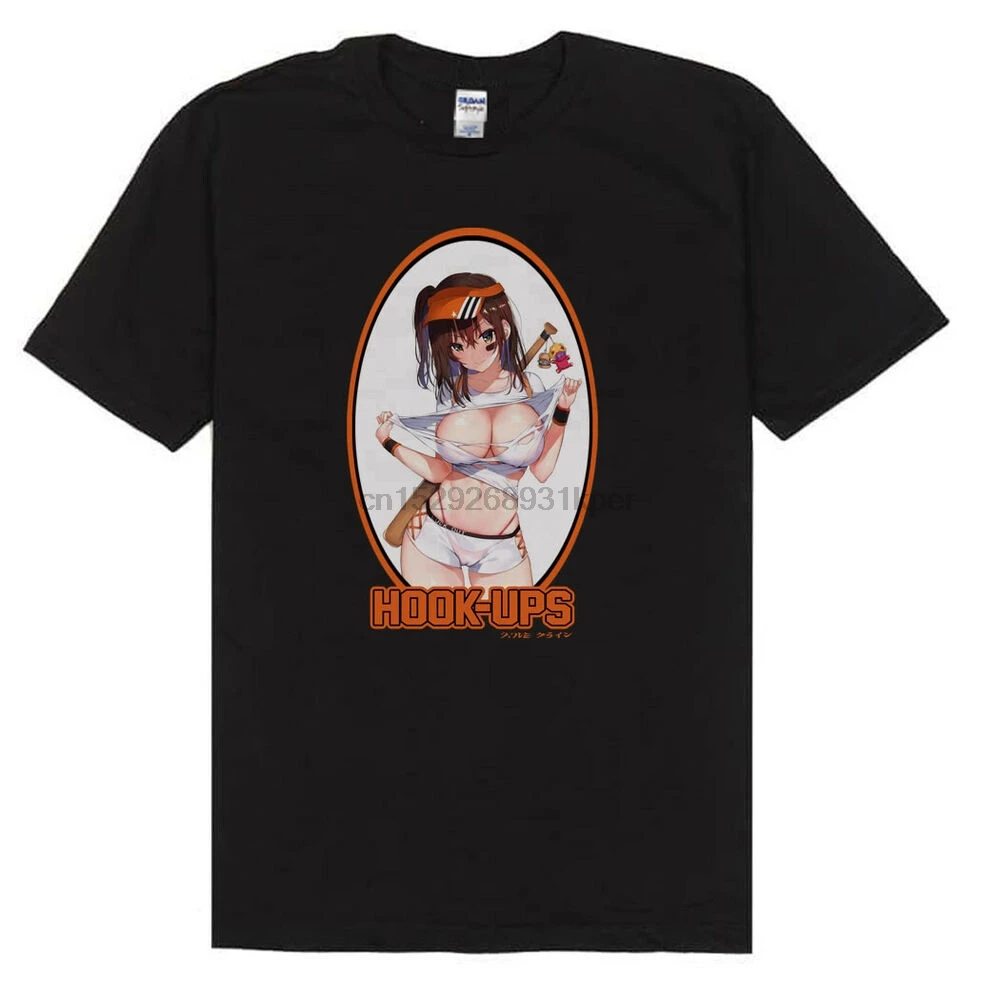 Винтажный крючок скейтборд HOSHIZORA RIN hentai японская футболка | Мужская одежда