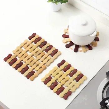 1891 Home Daily Bamboo Placemat Insulation Pad Dining Table Cushion Square Circle Pot Holders Coasters
1891 Home Daily Bamboo Placemat Insulation Pad Dining Table Cushion Square Circle Pot Holders Coasters