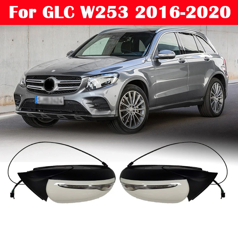 Car Exterior Rearview Mirror Side Mirror Rear View Mirror Outside Reverse Mirror Assembly for Mercedes-Benz GLC W253 2016-2020
Car Exterior Rearview Mirror Side Mirror Rear View Mirror Outside Reverse Mirror Assembly for Mercedes-Benz GLC W253 2016-2020